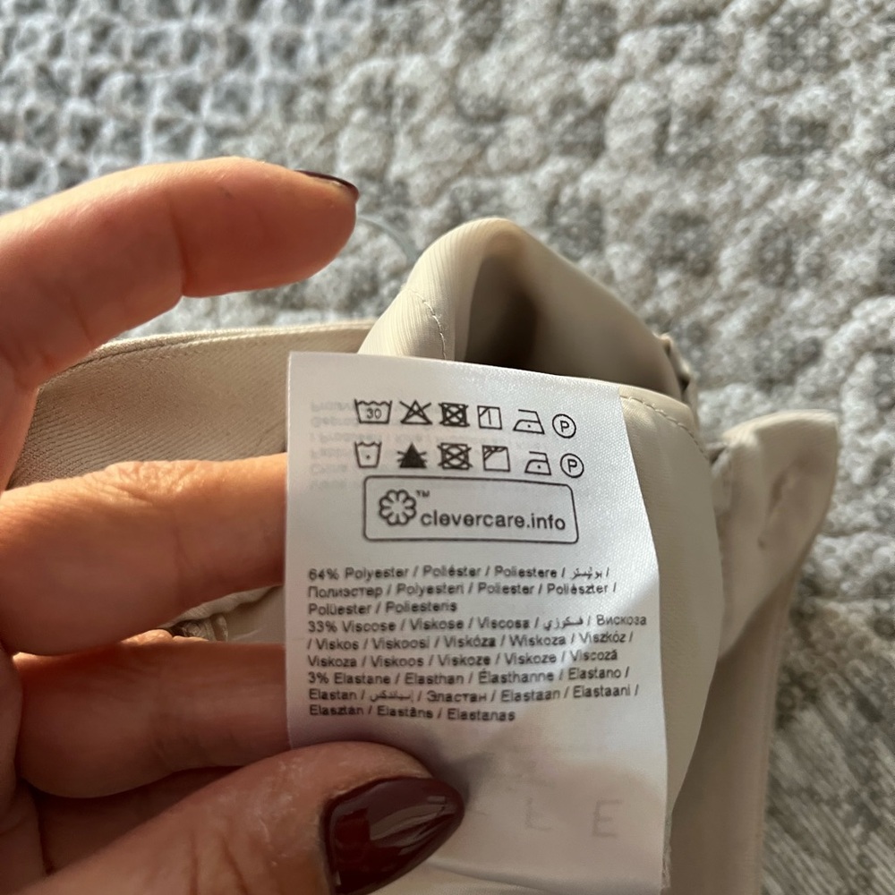 KAFFE beige pants - Picture 7 of 7